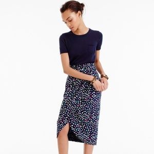 J. Crew Tulip Skirt in Ratti Happy Cat Print 2P